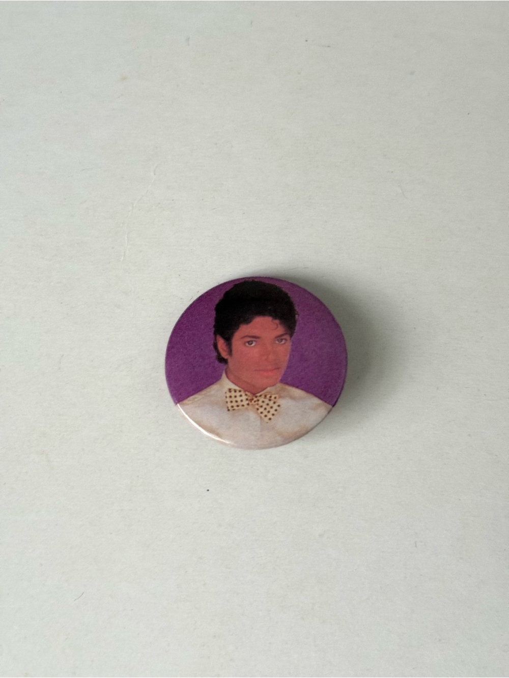 Vintage 1980s Michael Jackson Thriller Era Small Pin – Retro Music Memorabilia